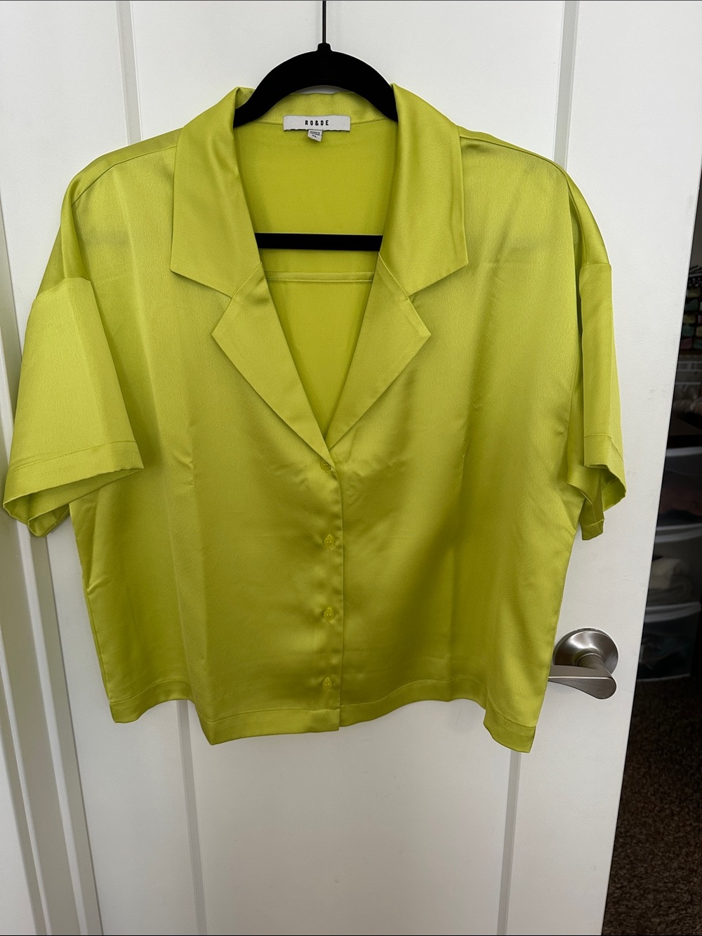 Ro & De Cropped Button Down